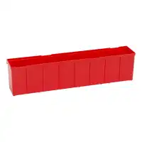 Plastični kutija za ORSY kofer 8.1.1.- crveni