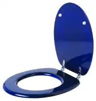 Fotografija Daska za WC šolju, medijapan, plava, p2