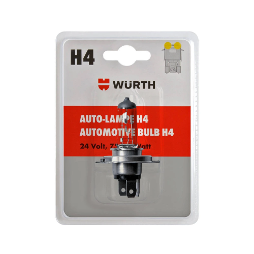 Sijalica H4 - 24V 75/70W - P43T, Standard, Blister
