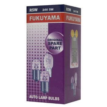 FUKUYAMA Sijalica R5W - 24V 5W - BA15S, 10/1 kom