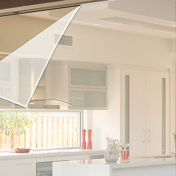 Mrežica za komarce, samolepljiva, bela