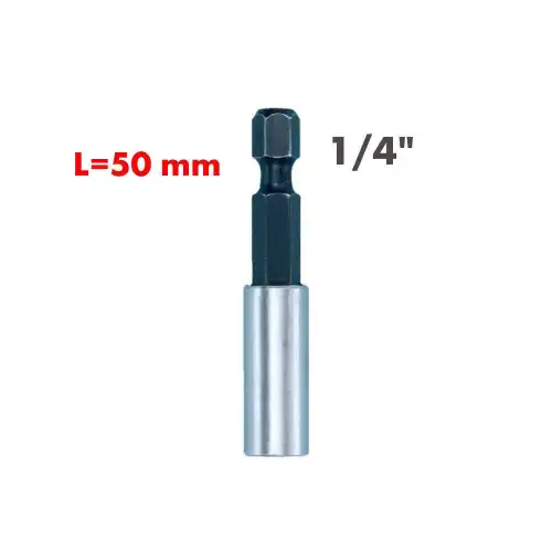 Držač umetaka, magnetni, 1/4', L50mm (za 702 050)