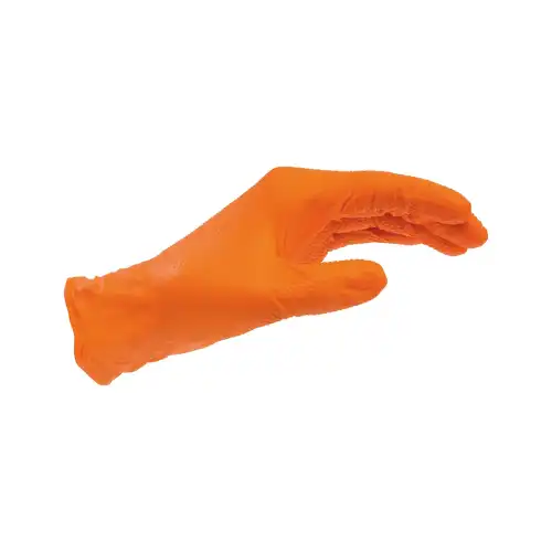 Nitrilne rukavice Nitril Strong Grip orange