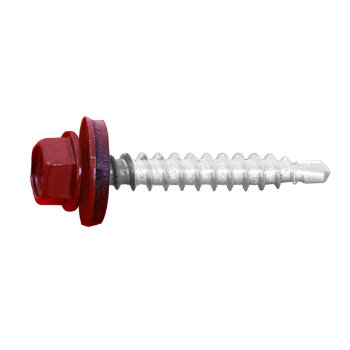 Vijak samobuš. drv.pod 4,8x35 RAL3009 crveno tamno