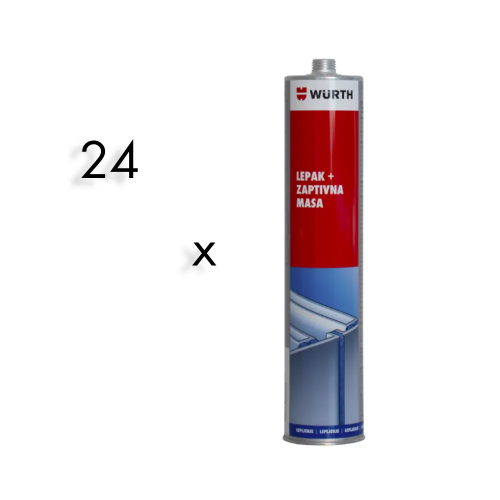 Lepak + Zaptivna masa tamno braon, 300 ml 24kom