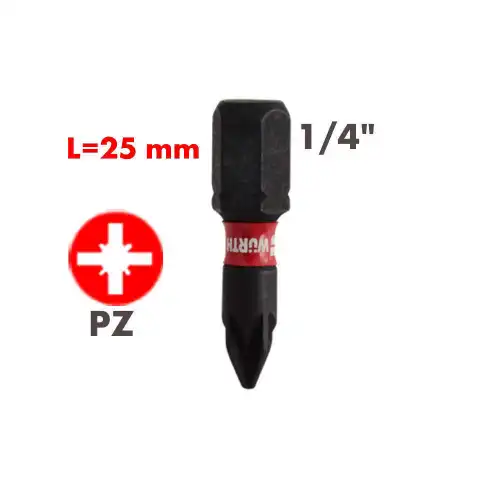 Torzioni umetak PZ1, 1/4",L25mm
