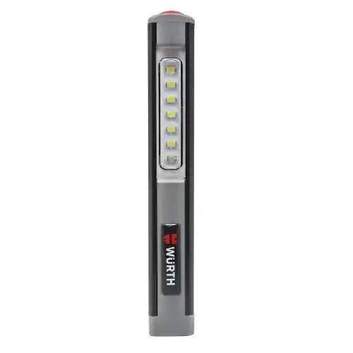 ACCU LED lampa PEN, 6 +1 LED