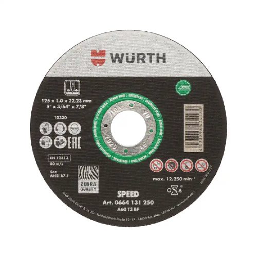 Rezna ploča za prohr.ZEBRA Speed zele.115x0,8/22,2