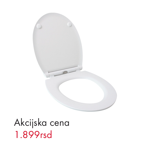 WC Daska GENOA, Slim, Fast fix,Softclose