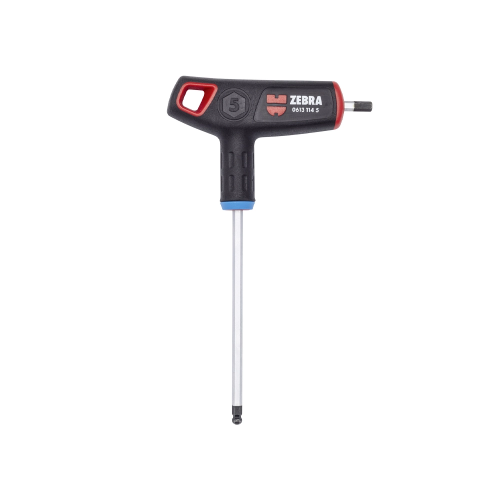 ZEBRA T-odvijač, kuglični imbus prihvat, 5x235