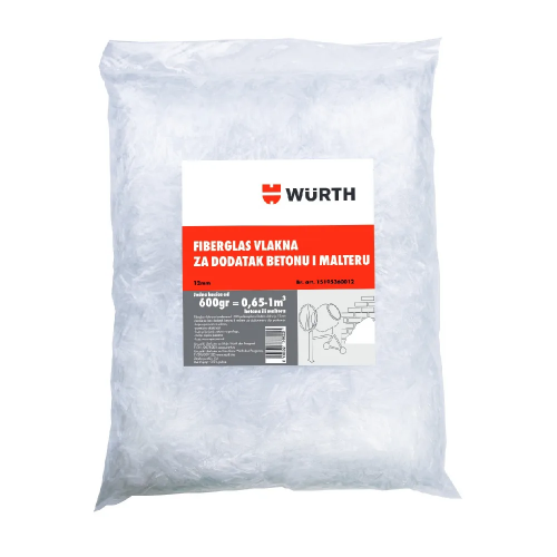 Specijalna sint. vlakna za beton, 12 mm, 600 gr