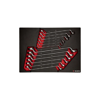 Set ZEBRA duplo ok.ključeva,6-32 u neoprenu 12kom.