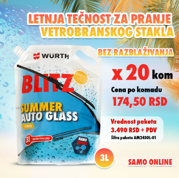 BLITZ-Summer auto glass SAMO ONLINE