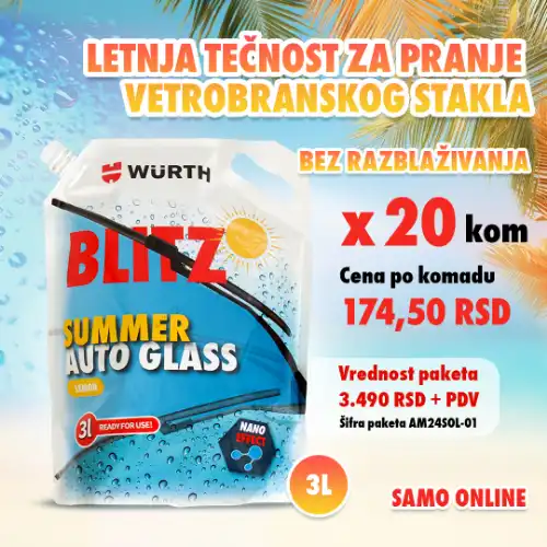 BLITZ-Summer auto glass SAMO ONLINE