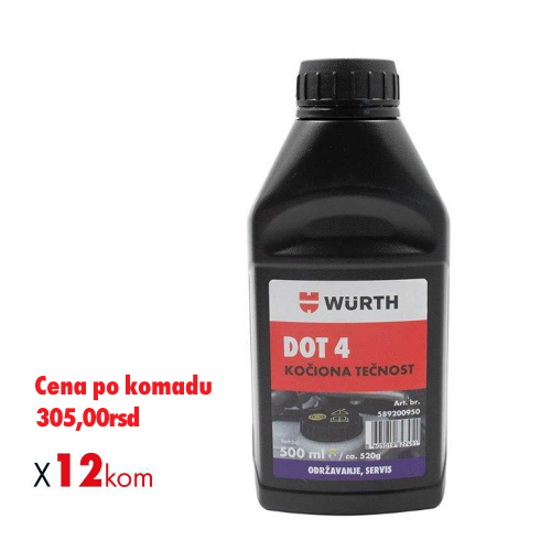 Fotografija 12 x DOT 4, 500ml