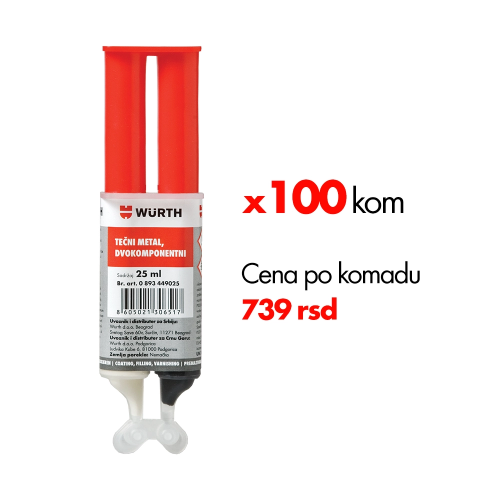 Tečni metal 100 kom