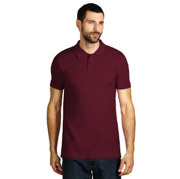 Fotografija AZZURRO II polo majica, bordo