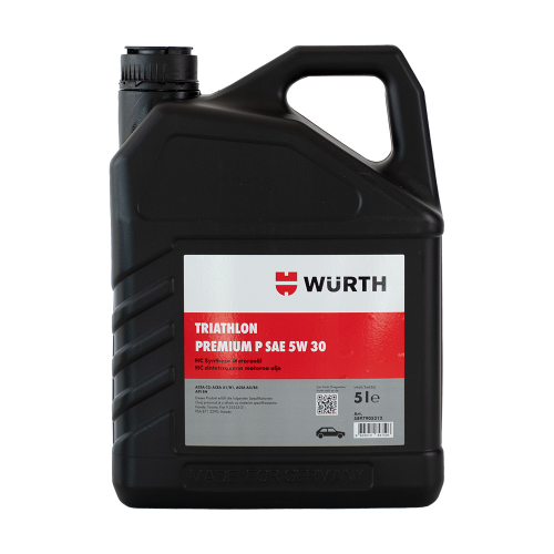 Fotografija Triathlon Premium P SAE 5W 30, HC motorno ulje 5 l