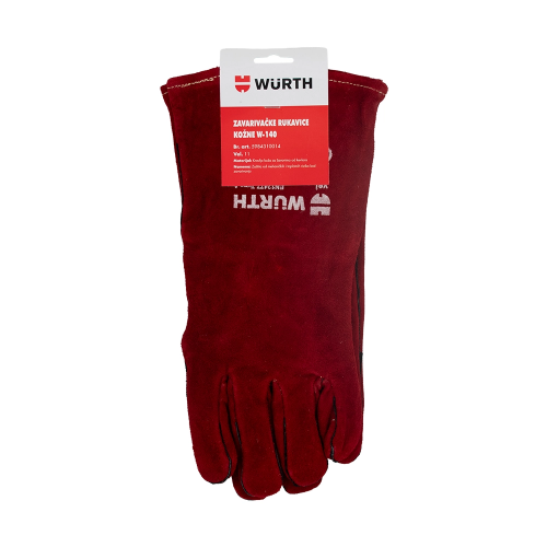 Fotografija Zavarivačke rukavice, kožne W-140