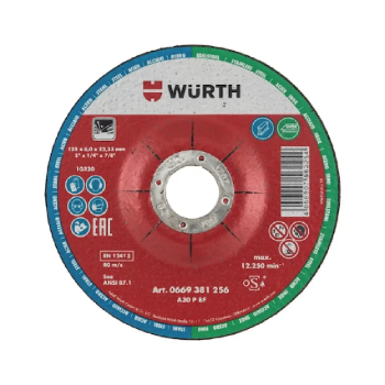 Brusna ploča za čelik, plava