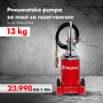 Pneumatska pumpa za mast sa rezervoarom 13 kg
