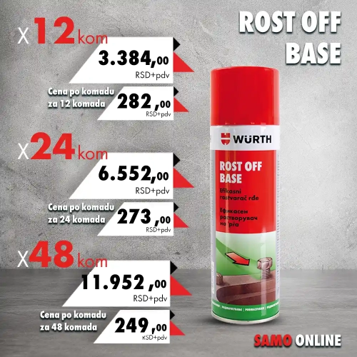 Akcije Rost Off, Base 300 ml