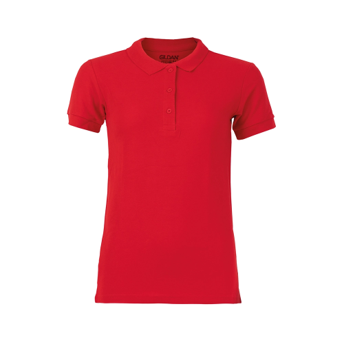 GILDAN Majica Polo Lady, crvena