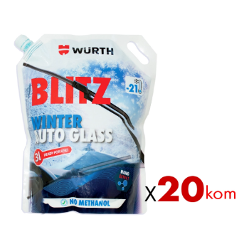 20 X BLITZ-Winter auto glass, zimska tečnost za stakla 3l
